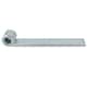 image 5 of HD Strap Tailgate Straight Hinge 160mm Long + 12.5mm Bolt On Gudgeon Pin 6pk Silver