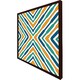 image 3 of Ethnic geometric figures (Picutre Frame) Brown | Oak | XS