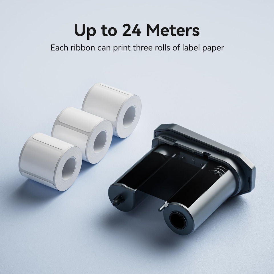 image 1 of NIIMBOT M2_H Thermal Transfer Ribbon Cartridge Gold