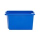image 3 of Wham Stack & Store 4 x 30L Plastic Storage Boxes | Blue | 4