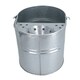 image 2 of 14L Galvanised Metal Mop Bucket Metal Kitchen Bathroom Home Floor Cleaning
