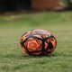 image 5 of Football Flick Size 4 Football – Training and Match Ball – Highly Durable with Shape Retention - Unique Orange and Black Design