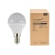 image 1 of ValueLights 10 Pack E14 White Plastic Golfball LED 4W Warm White 3000K 400lm Light Bulb