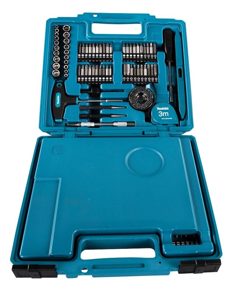 image 1 of Makita Drill & Screwdriver Bit Set (212 Piece) E-06270