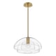image 1 of Hinkley Lotus Dome Pendant Ceiling Light Heritage Brass