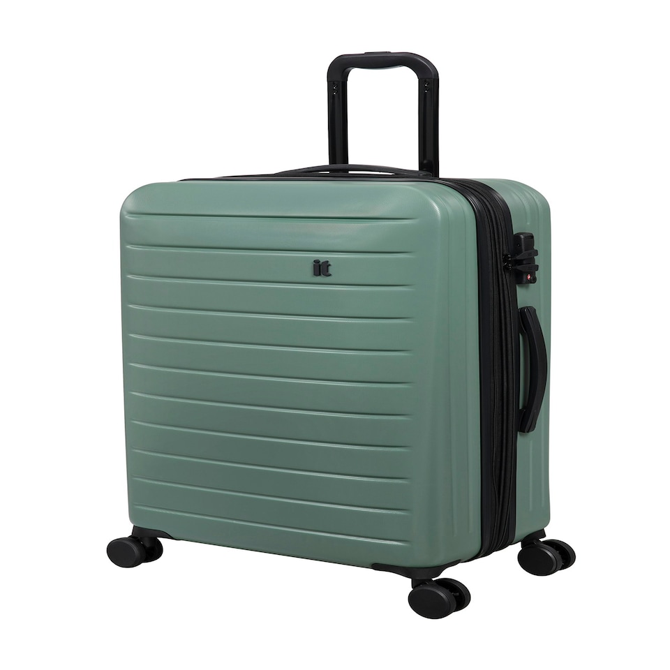 image 1 of IT Luggage Legion Frozen Matcha Expandable 3pc Suitcase Set with TSA Lock Green