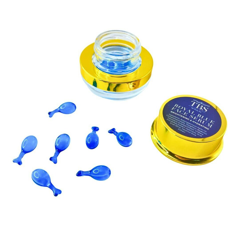 image 1 of TBS 14 Day Repair Royal Blue Face Serum Capsules 14 Pieces