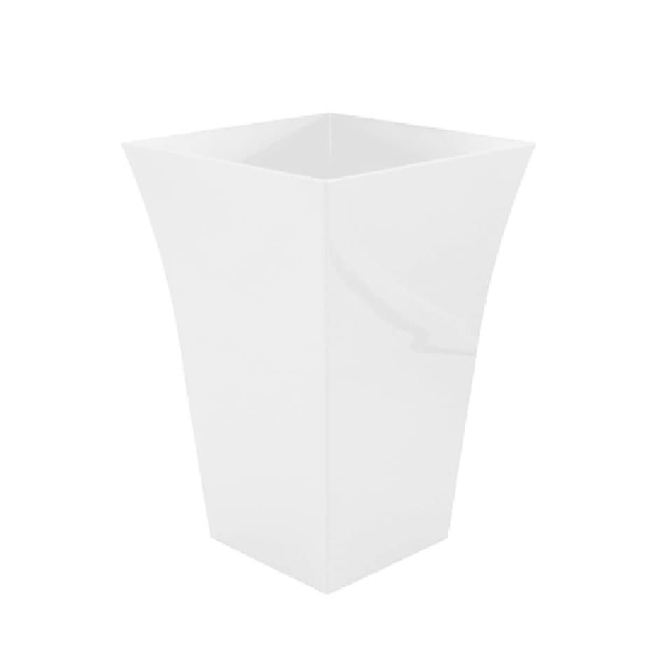 Milano Upright Planter - White - One Size