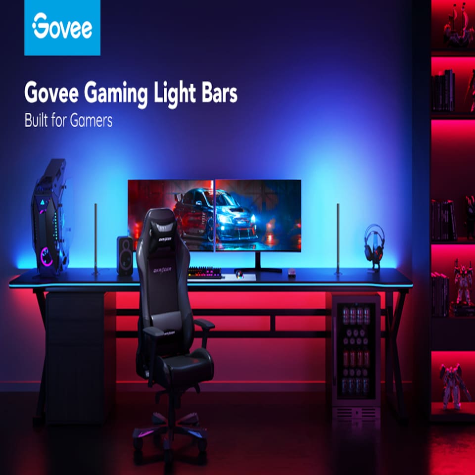 image 1 of Govee Smart Gaming Light Bars
