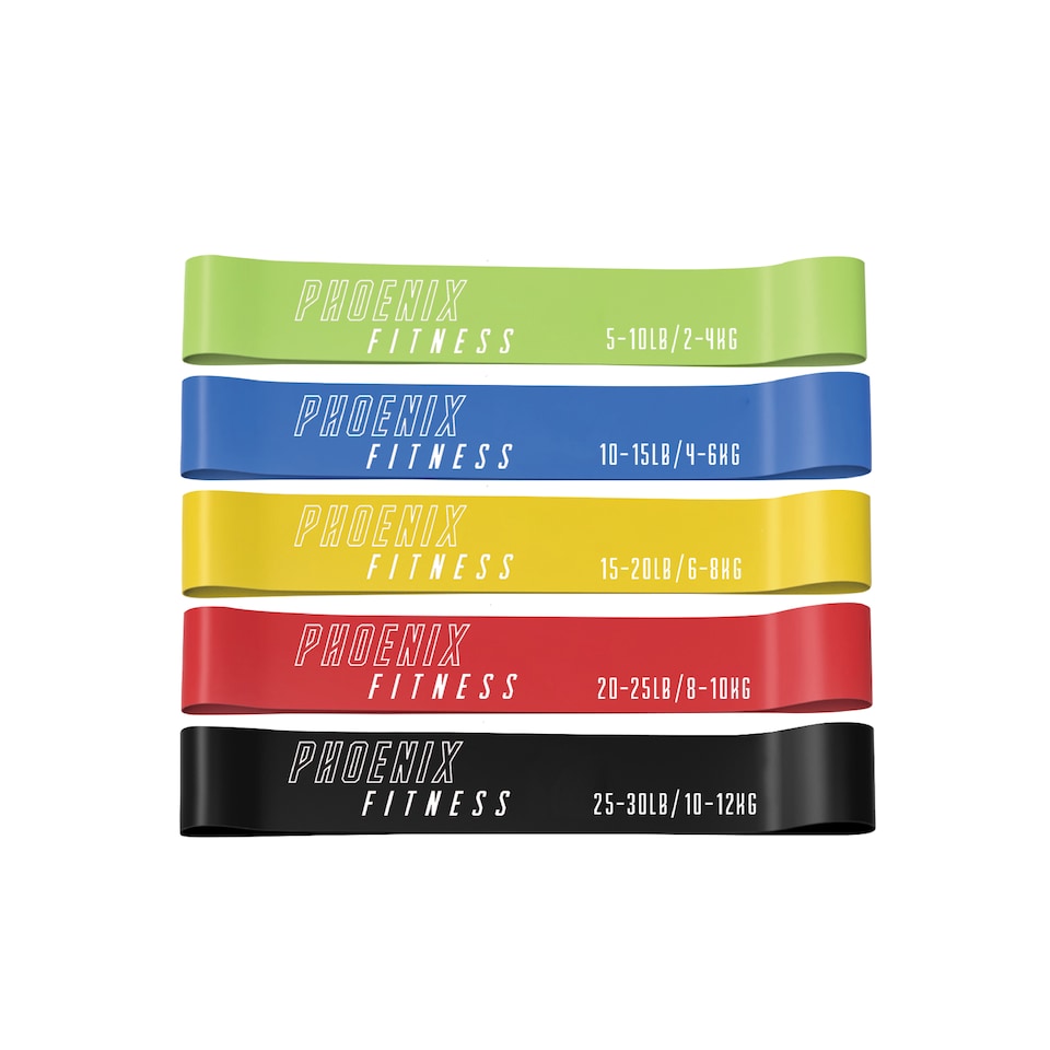 image 1 of Phoenix Fitness Loop Bands Set Standard | Multi