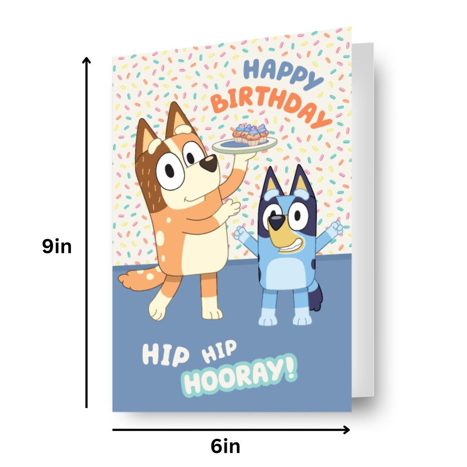 image 1 of Bluey Birthday Card