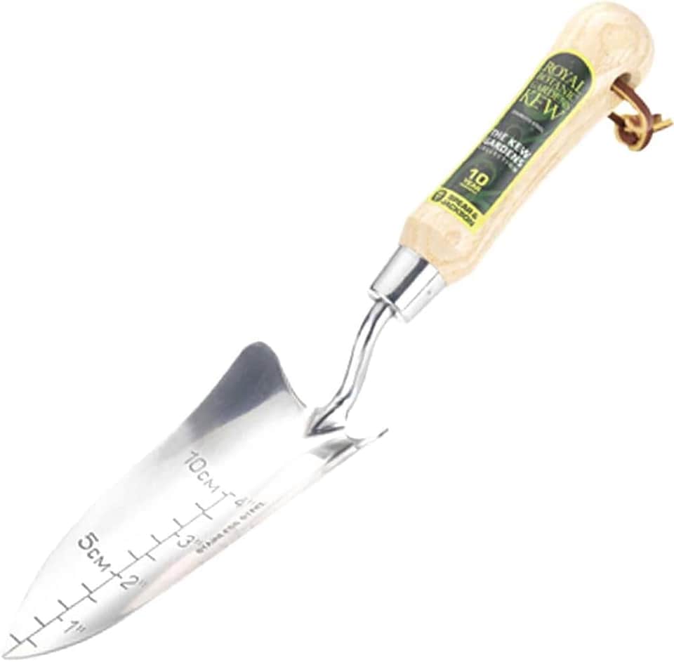 image 1 of Spear & Jackson Kew Gardens Collection Stainless Steel Transplant Trowel