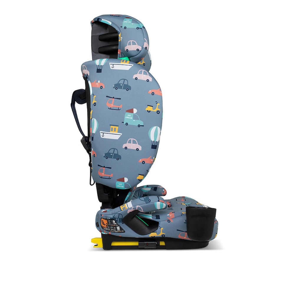 image 1 of Cosatto On The Go iSize Travel Car Seat Lightweight Foldable Booster, Quick Fit, R129 Safety