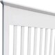 image 4 of 6ft Super King White finish solid wood wooden headboard bed head end board | White | 6ft Super King
