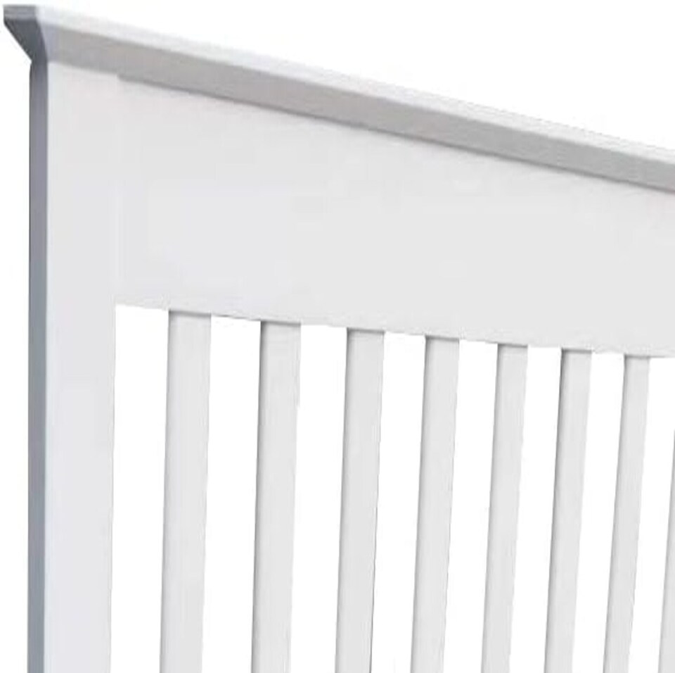 image 1 of 6ft Super King White finish solid wood wooden headboard bed head end board | White | 6ft Super King