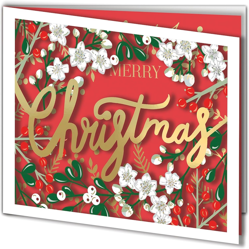 image 1 of Box of 6 Premium Die Cut Mind Charity Christmas Cards Mental Health Charities