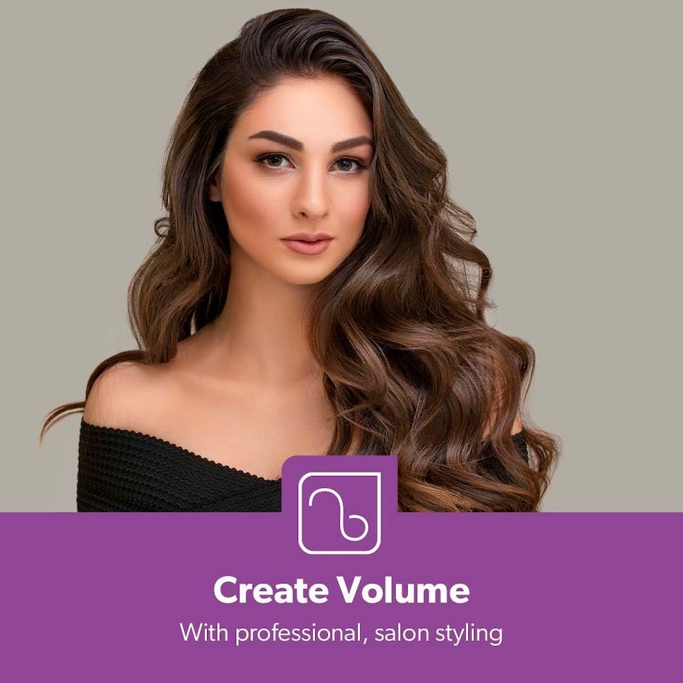 image 1 of GEEPAS 3-in-1 Hair Dryer, Hair Curler & Hair Straightener Combo Set