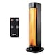 image 1 of Igenix IGHT020DB Oscillating Tower Heater with 3 Heat Modes, Black