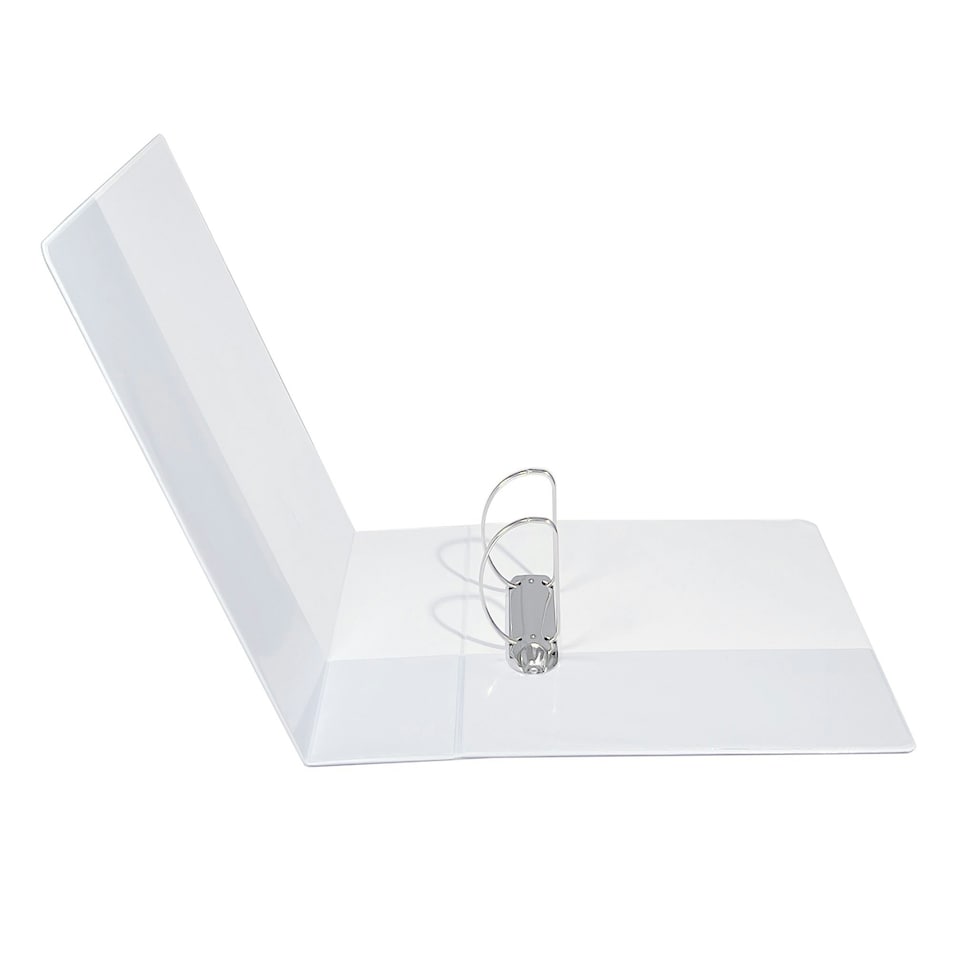 image 1 of Pack of 6 A4 White 4” (101mm) Presentation 2D Ring Binders with Fully Customisable Covers