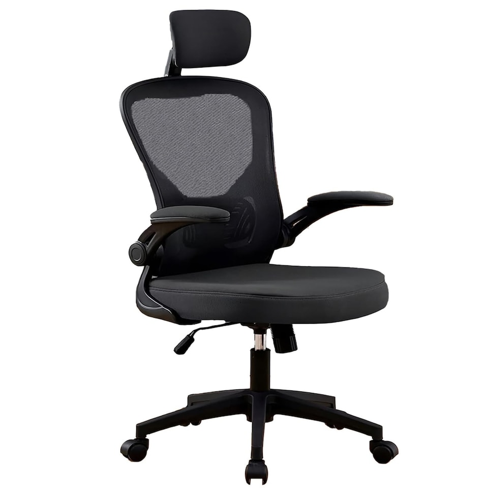 image 1 of Ergonomic Gaming Office Chair Computer Desk Swivel Leather Chair