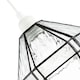image 5 of Vintage Classic Bronze Pendant Shade with Moroccan and Water Glass | Clear | Transparent | 1