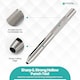 image 4 of 1mm Steel Hollow Punch Leather Hole Puncher For Piercing Holes