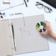 image 7 of ARPAN Large 3-Ring Binder Photo Album Holds 500 Photos 6x4" (10x15cm) – Slip In Pocket Picture Album for Wedding, Baby, Birthday, Family & Travel Memories