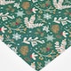 image 4 of Homescapes Festive Forest Green Christmas Napkins - Set of 4 | Green | One Size | 1