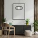 image 2 of Milagro Pendant Lamp Kronos Black 1XE14