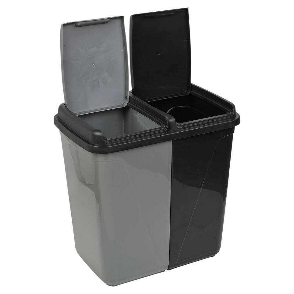 image 1 of 90L Colormatic Double Recycling Bin