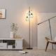 image 2 of HOMCOM Industrial 3-Light Floor Lamp Dimmable Standing Lamp for Living Room