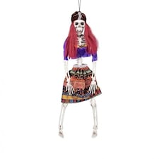 Skeleton Fortune Teller Halloween Hanging Prop Decoration 40cm