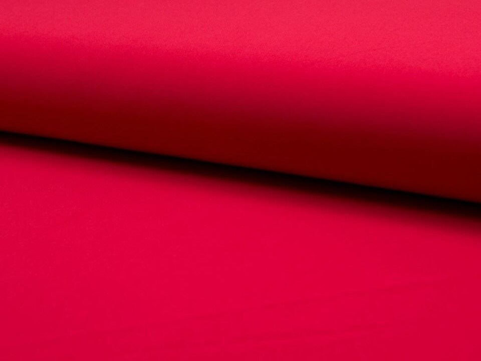 Red Sharly Stretch Woven Suiting Fabric for Dressmaking, 140cm / 55" Wide - per metre