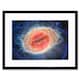 image 1 of NASA Webb Space Telescope Ring Nebula Messier 57 9x7" Black Framed Wall Art Print