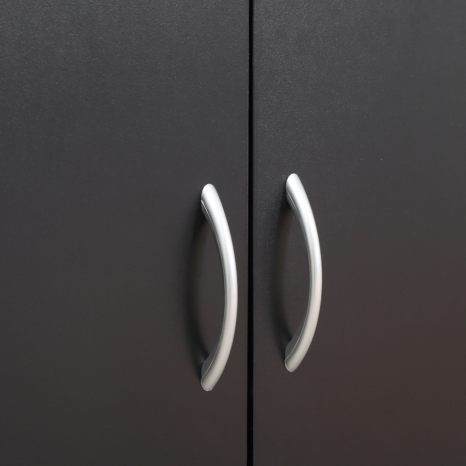 image 1 of Vinsetto Printer Stand Mobile Printer Cabinet with Storage, Open Shelf, Drawer for Home Office, 60cm x 39cm x 80cm, Black