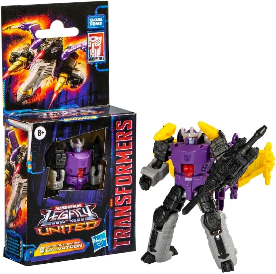 image 1 of Transformers Legacy United Leader Energon Universe Galvatron Action Figure