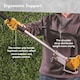 image 4 of VonHaus Cordless Pole Hedge Trimmer with 40V Battery