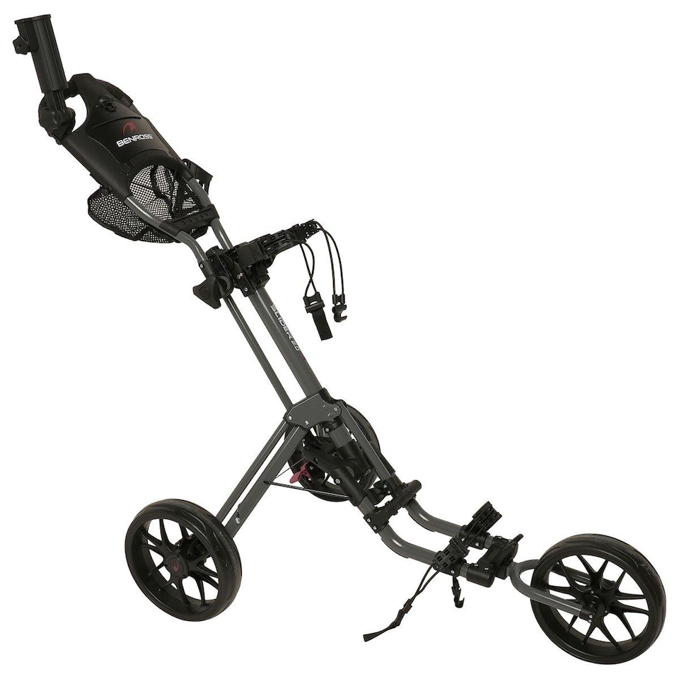 image 1 of Benross Slider 2.0 3-Wheel Golf Trolley - Black