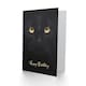 image 2 of Happy Birthday Black Cat Face Close Up Photo Birthday Card