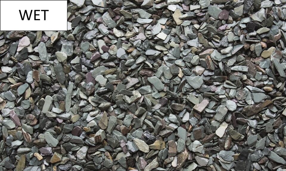 image 1 of Bulk Bag 20mm Green Slate  850kg Decorative Slate Garden Chippings
