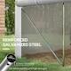 image 6 of Outsunny 3 x 2m Walk-in Tunnel Greenhouse, Roll Up Sidewalls, Mesh Door