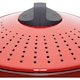 image 9 of KitchenCraft Pasta Pot Red Carbon Steel 4L