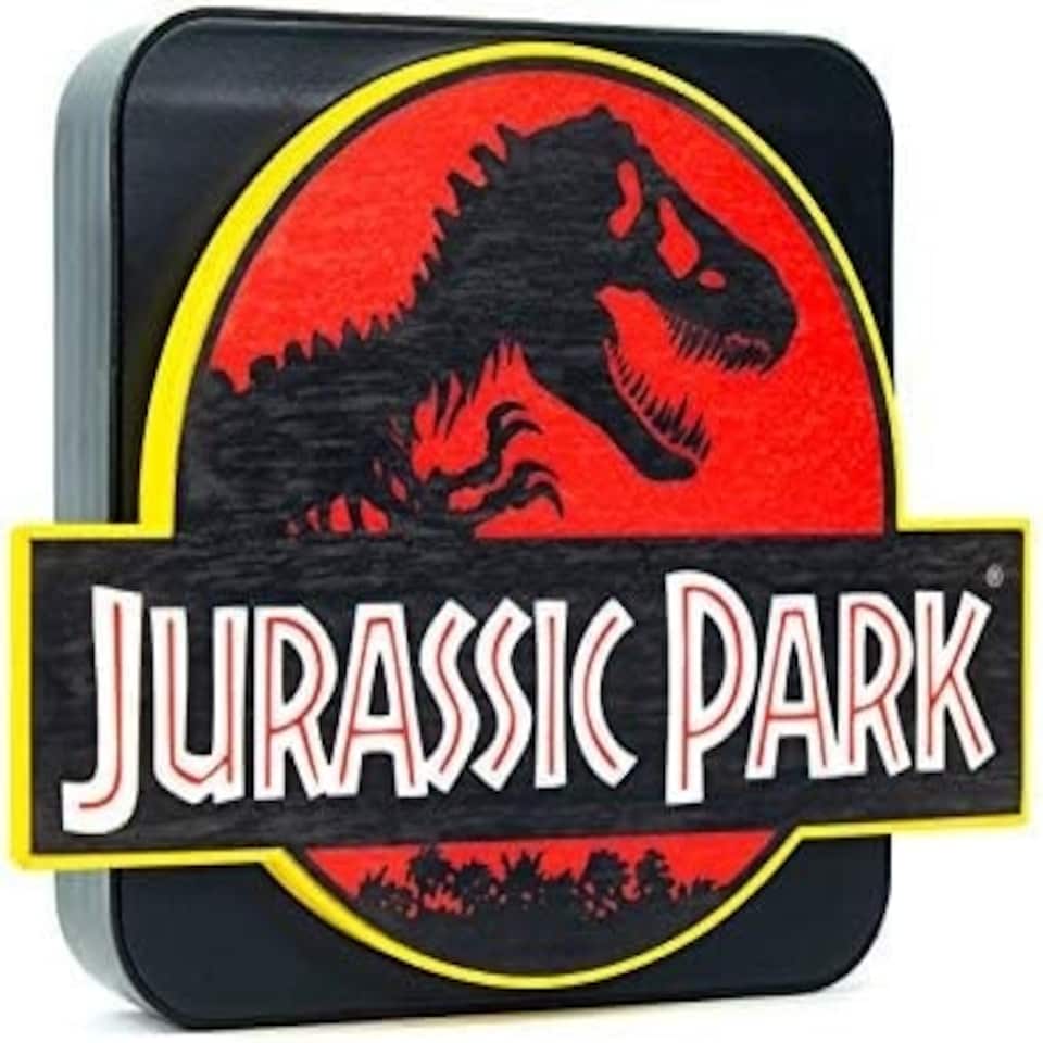 image 1 of Jurassic Park Logo 3D Lamp Black