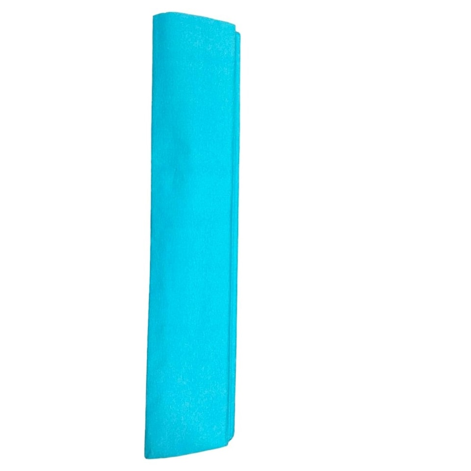 image 1 of Pack of 10 Light Blue Crepe Paper 50 x 200cm