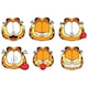 image 1 of Garfield the Cat Cardboard Face Masks - Pack of 6