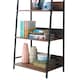 image 4 of Abbey Narrow Rustic Industrial Filling Cabinet Bookcase 4 Tier