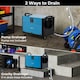 image 5 of COSTWAY 70L/Day Crawl Dehumidifier Commercial w/3 Modes Blue