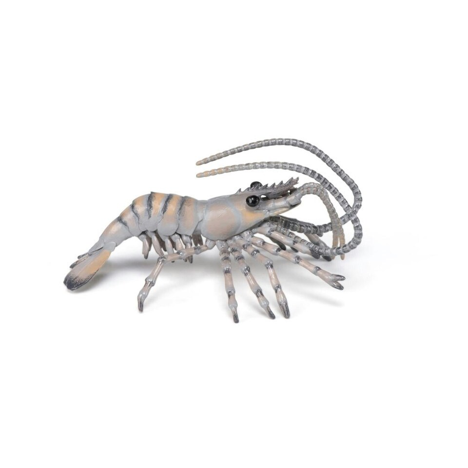 image 1 of PAPO Marine Life Shrimp Toy Figure