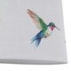 image 6 of First Choice Lighting Set of 2 Hummingbird Chrome Tripod Table Lamps with Linen Bird Print Shades Chrome | Multi