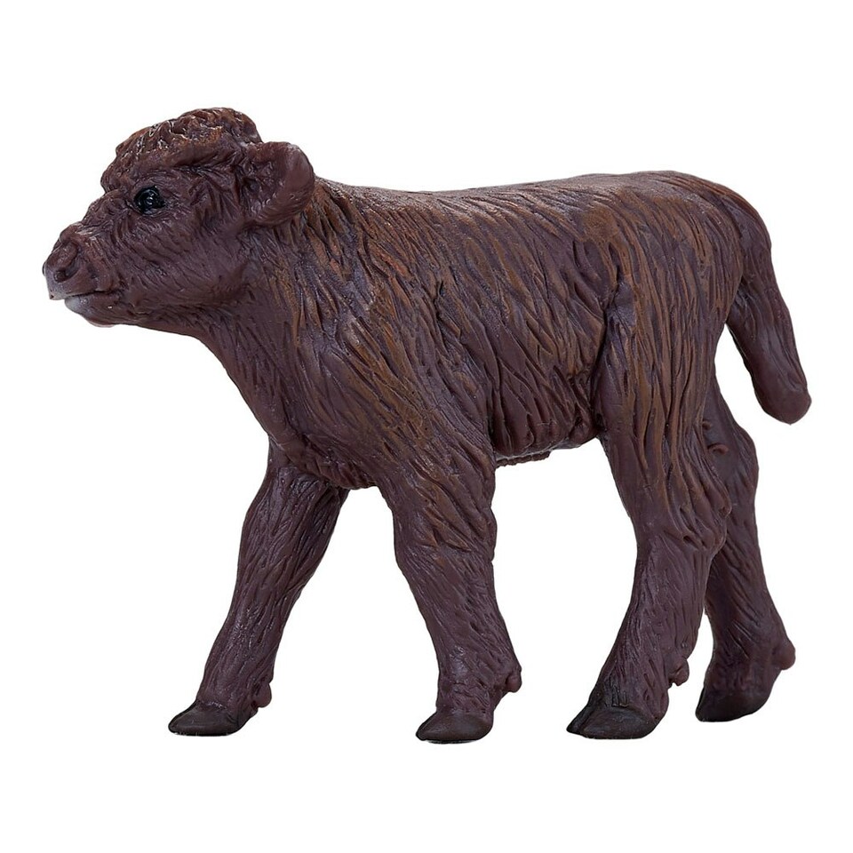 image 1 of MOJO Farmland Highland Calf Toy Figure (387202)